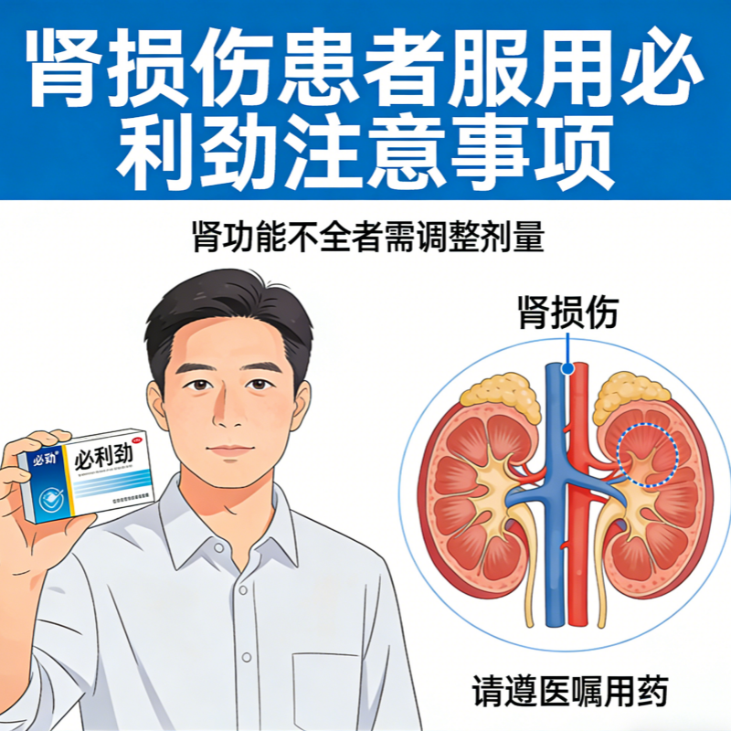 腎損傷患者服用必利勁