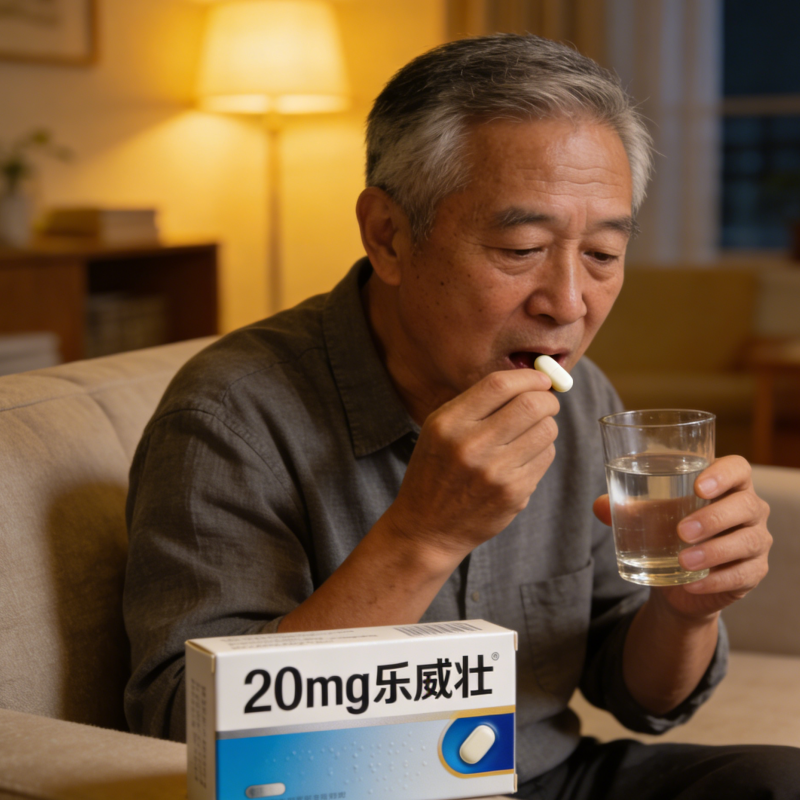 年紀較大劑量調整至20mg