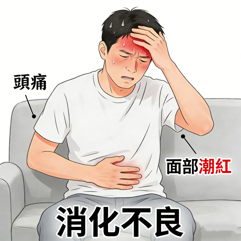 服用樂威壯常見副作用