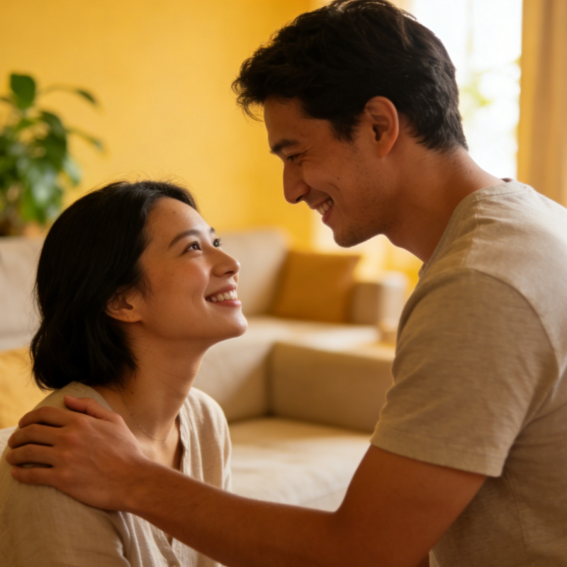 與伴侶進行親密互動