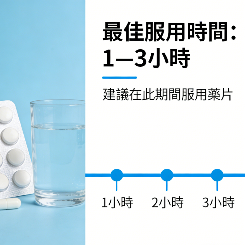 必利勁最佳服用時間