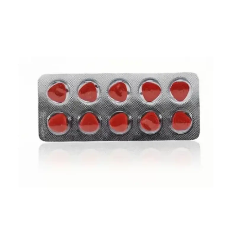 正品犀利士紅鑽藥錠呈現飽滿的紅色