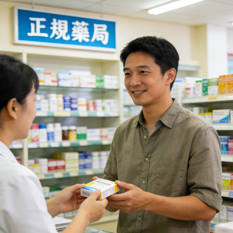 正規藥店購買