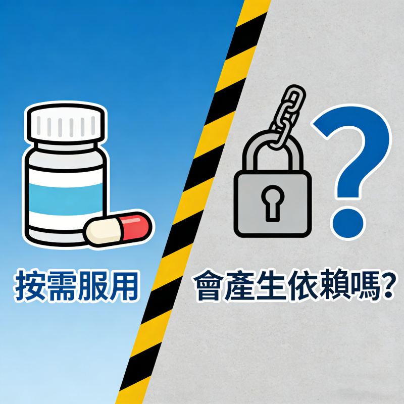 必利勁會產生依賴嗎