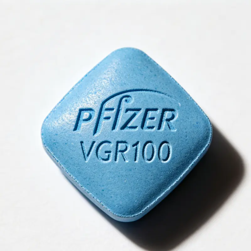 威而鋼藥丸外觀識別：藍色菱形，刻有PFIZER與VGR100字樣