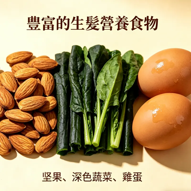 預防脫髮必吃的生髮食物與微量元素