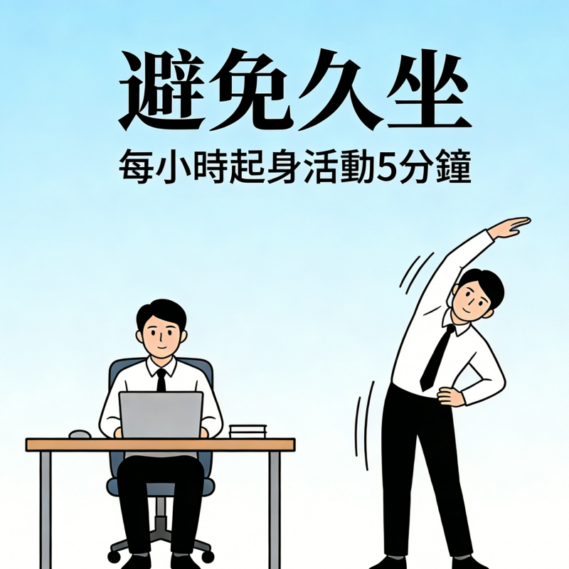 避免久坐