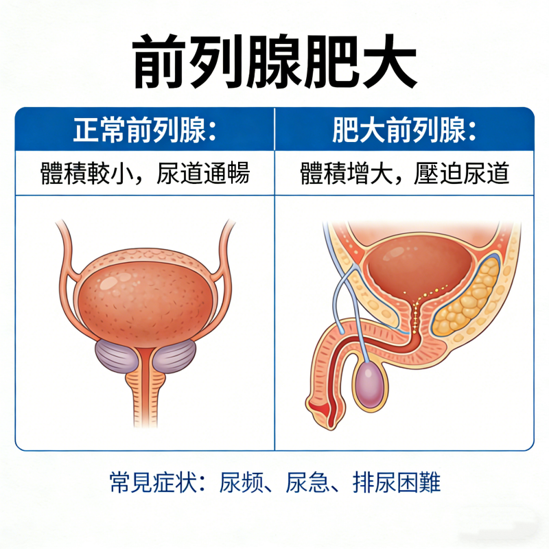 前列腺肥大症狀