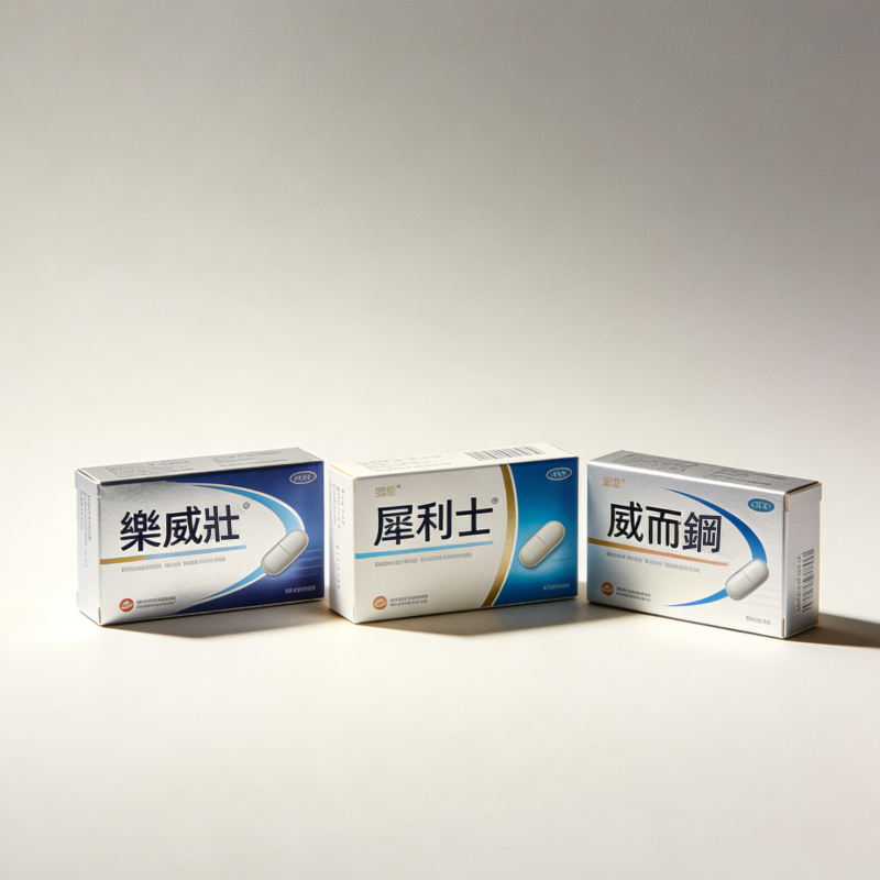 三種助勃藥的對比