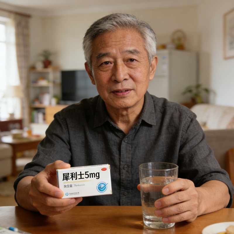 建議 65 歲以上男性從 5mg 開始