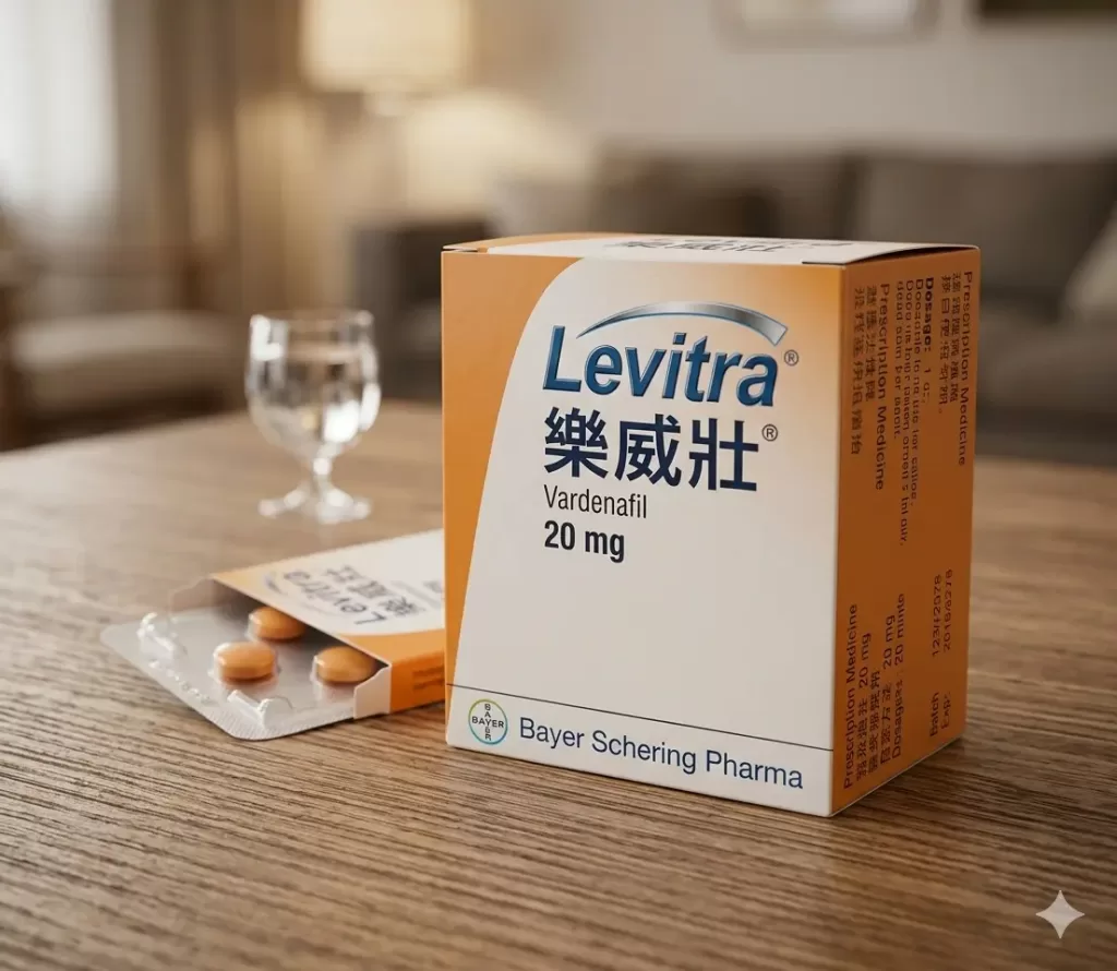 正品樂威壯Levitra口服藥物改善男性勃起功能障礙硬度不足