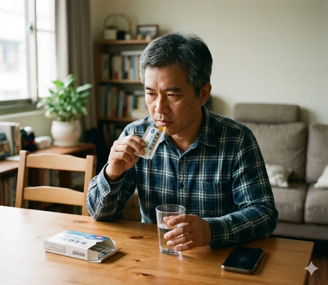 男性服用泰國果凍威而鋼