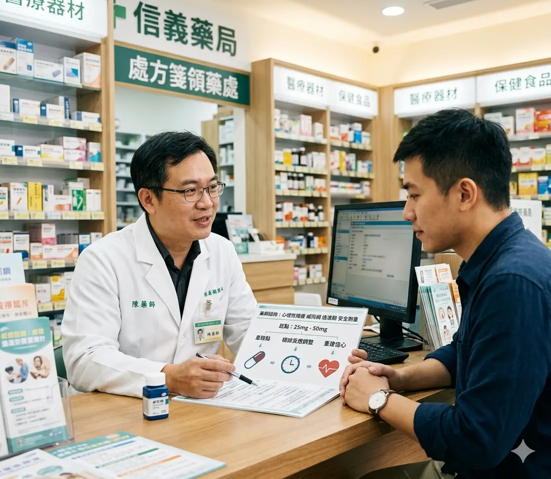 藥師解釋心理性陽痿患者服用威而鋼的過渡期安全劑量