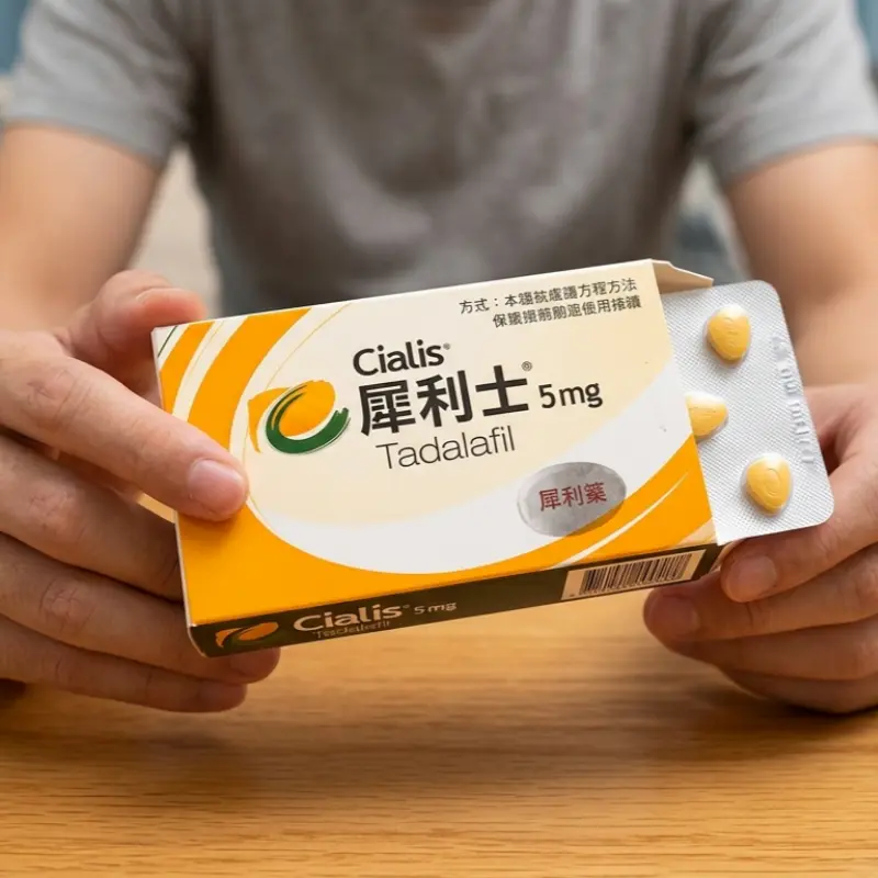 真實使用者分享犀利士5mg每日錠一年服用心得與藥盒外觀