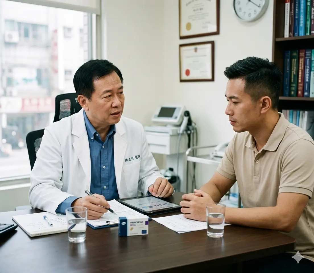 醫學專家評估慢性壓力引發不舉患者服用威而鋼的安全劑量