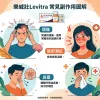 樂威壯Levitra常見副作用包含頭痛、臉部潮紅與鼻塞的癥狀圖解