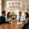 專業男科醫師與婚姻諮商師聯合指導伴侶如何正確應對威而鋼副作用與心理焦慮的幸福門診