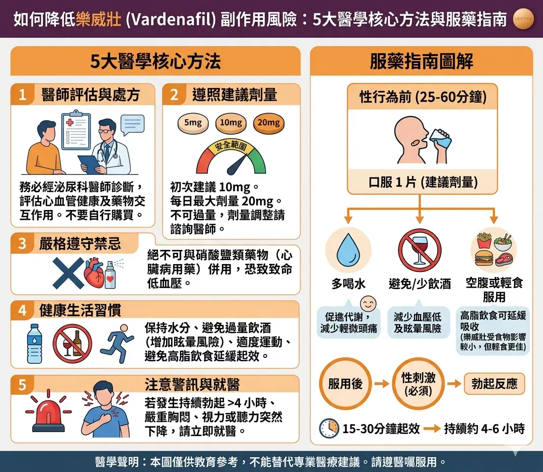 如何降低樂威壯副作用風險的5大醫學核心方法與服藥指南圖解