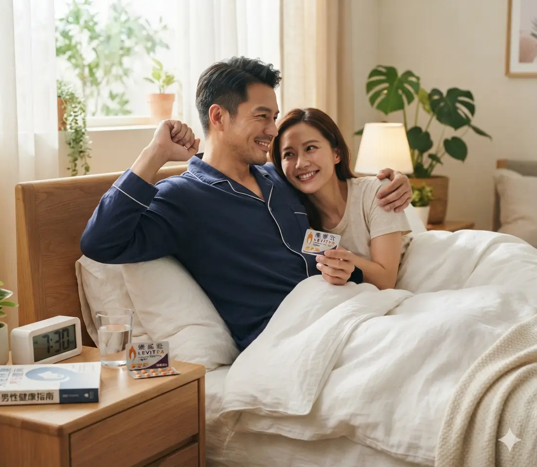 維持充足睡眠與適量補充樂威壯幫助男性重拾健康性功能