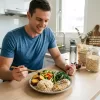 男性減重飲食推薦多攝取低GI糙米地瓜與膳食纖維避免精緻糖危害