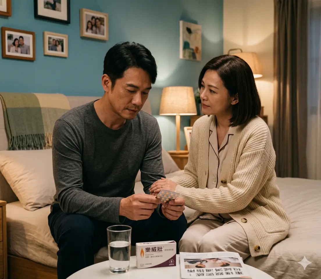樂威壯性生活與婚姻關係之伴侶坦誠溝通與親密感重塑情境