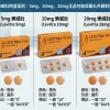 樂威壯劑量區別：5mg、10mg、20mg正品包裝與藥丸外觀對比