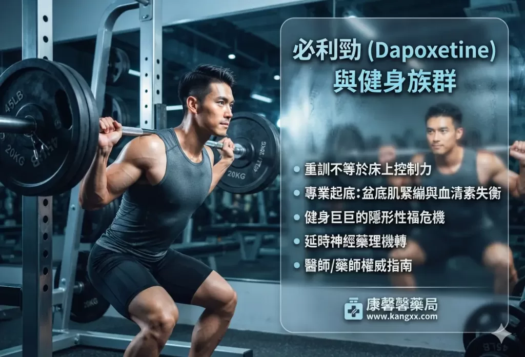 必利勁與健身族群